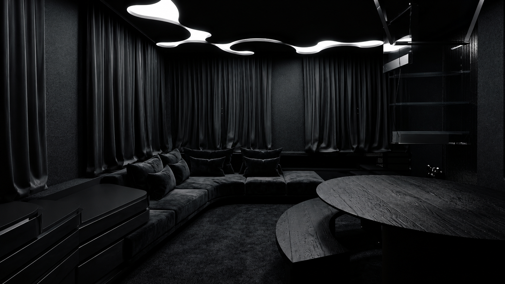 Linden House — Living Room — after
